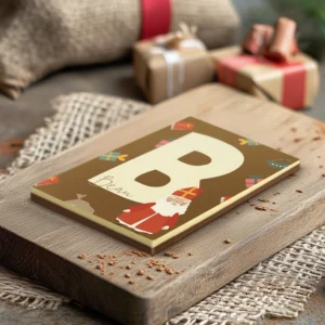 Gepersonaliseerde chocoladeletter Sinterklaas