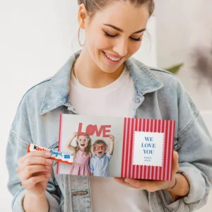 Gepersonaliseerde kinder chocolade