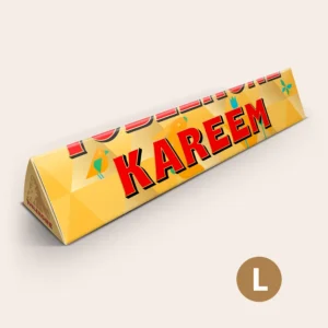 Toblerone Pasen met naam